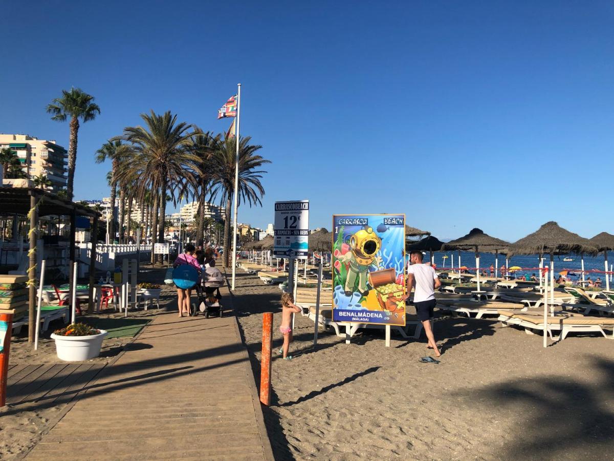 Victoria Luxury Beachfront Apartment In Benalmadena Costa Экстерьер фото